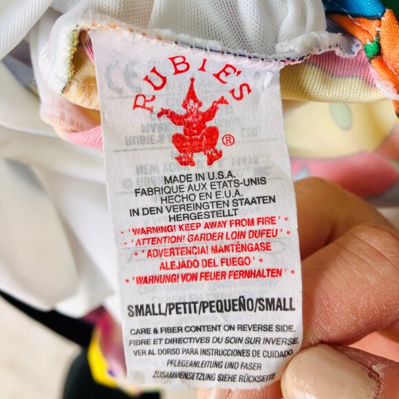 Rubies 60s 70s Hippie Groovy Halloween Costume Top Scarf Fringe Women Small USA - Picture 6 of 7